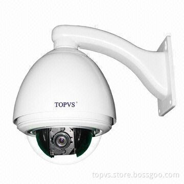 Megapixel HD IP PTZ Camera, Supports Dual Stream and Smartphone View